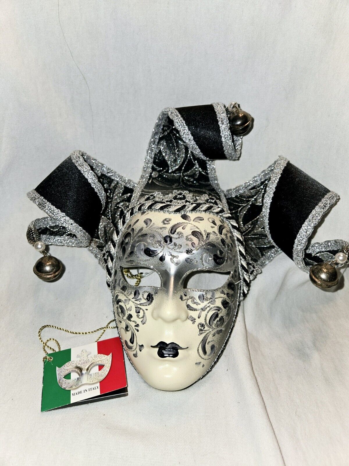 RARE, Vintage Regalmoda Authentic Venetian Mask, Made in Italy 1980