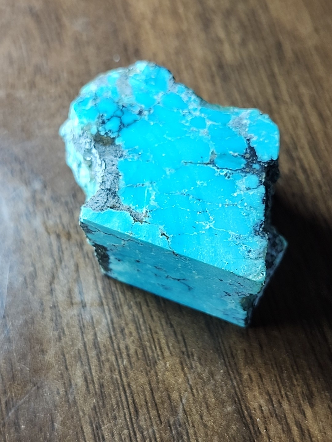 65g Natural Spiderweb Turquoise Rough Nevada Vein Lapidary Cabbing Material 65g Natural Spiderweb Turquoise Rough Nevada Vein Lapidary Cabbing Material