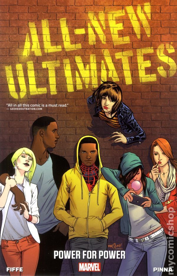 All New Ultimates TPB #1-1ST FN 2014 Stock Image