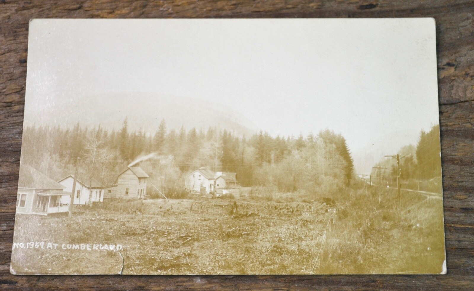 Early 1900s RPPC Cumberland Homes Houses Antique Postcard