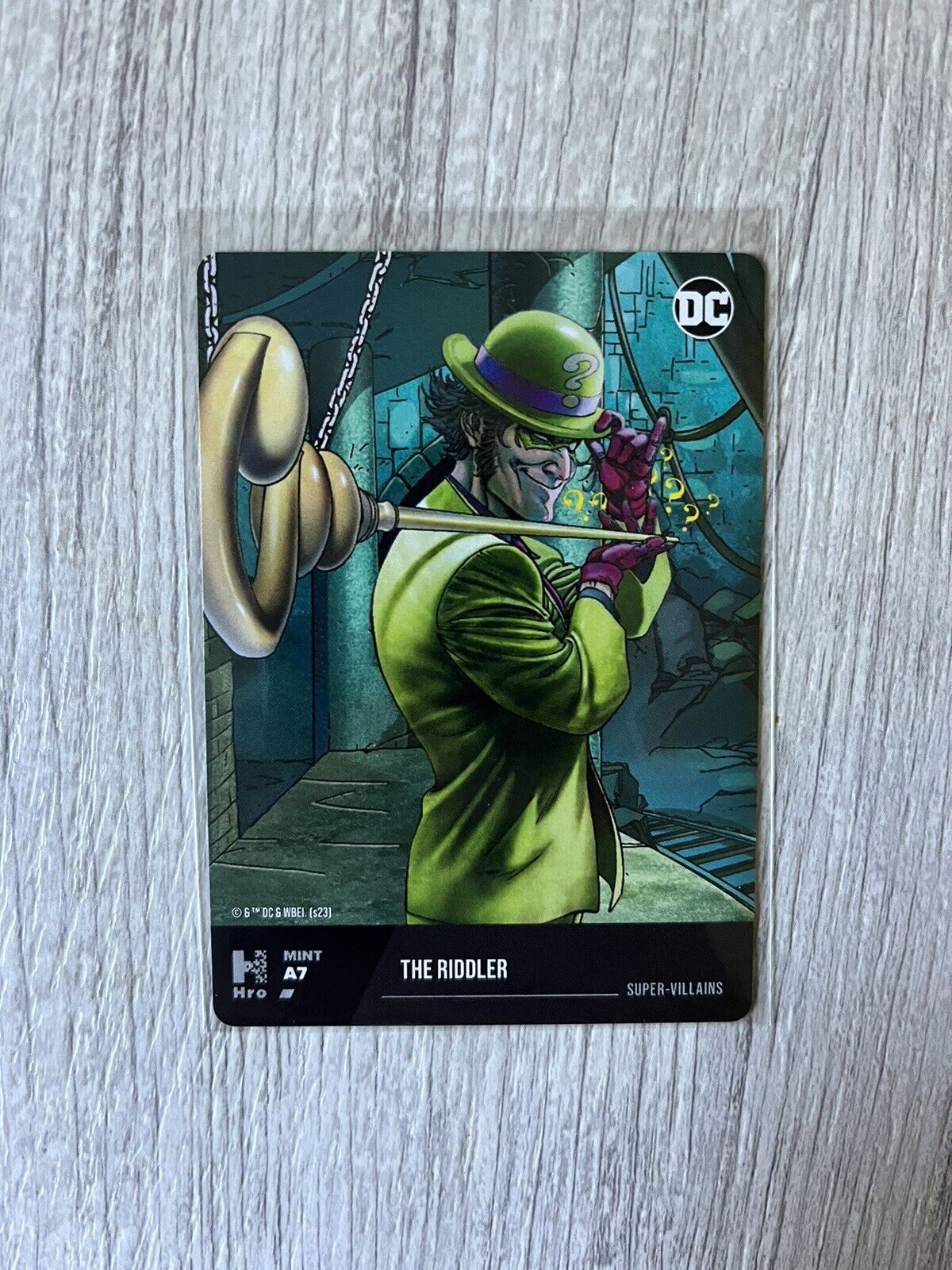 RARE HRO Chapter 3 The Riddler # A7 Low Mint Single Digit Mint PHYSICAL ONLY
