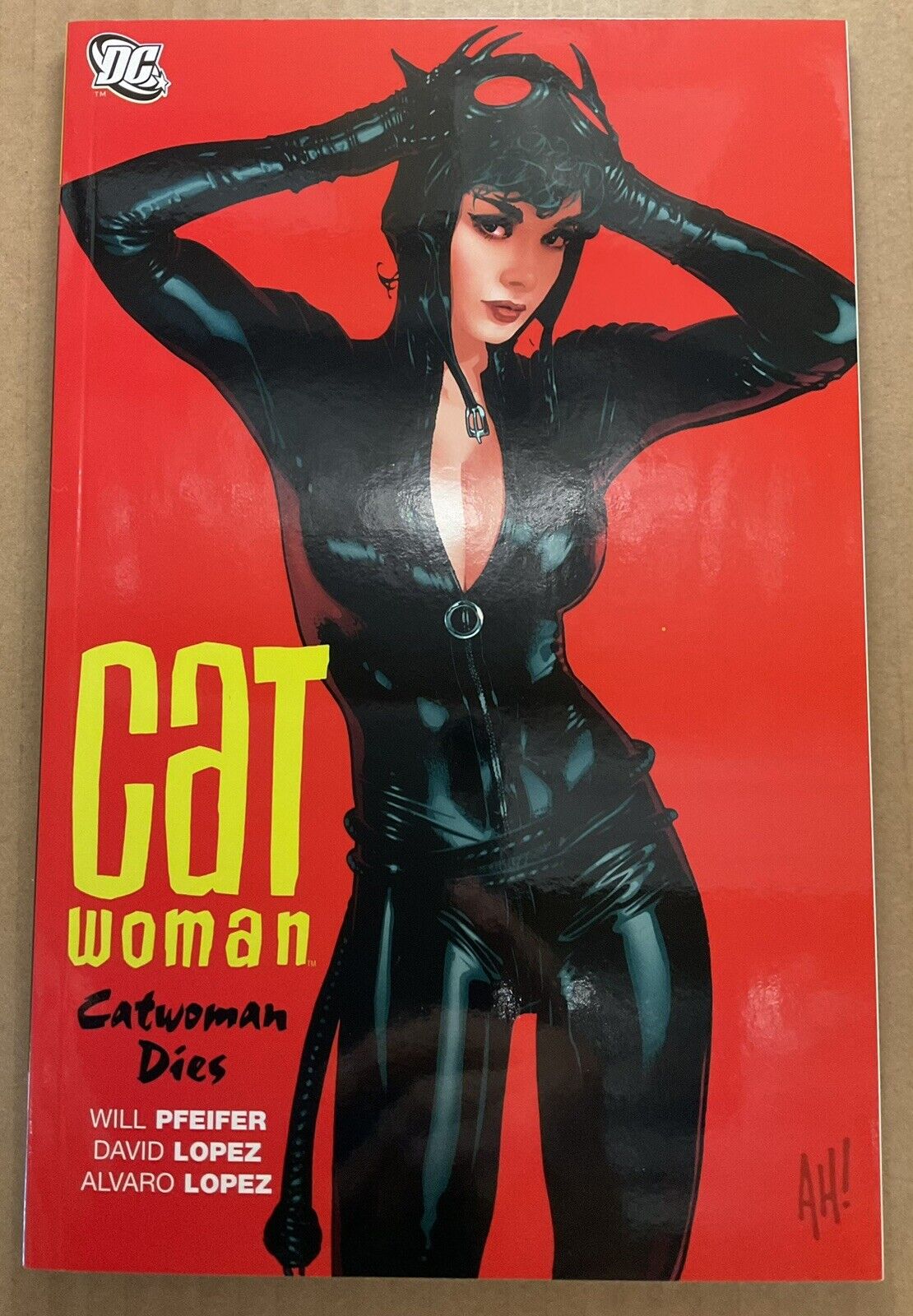 CATWOMAN: CATWOMAN DIES TPB (2008) DC; Pfeifer, Lopez; Adam Hughes Cover; New