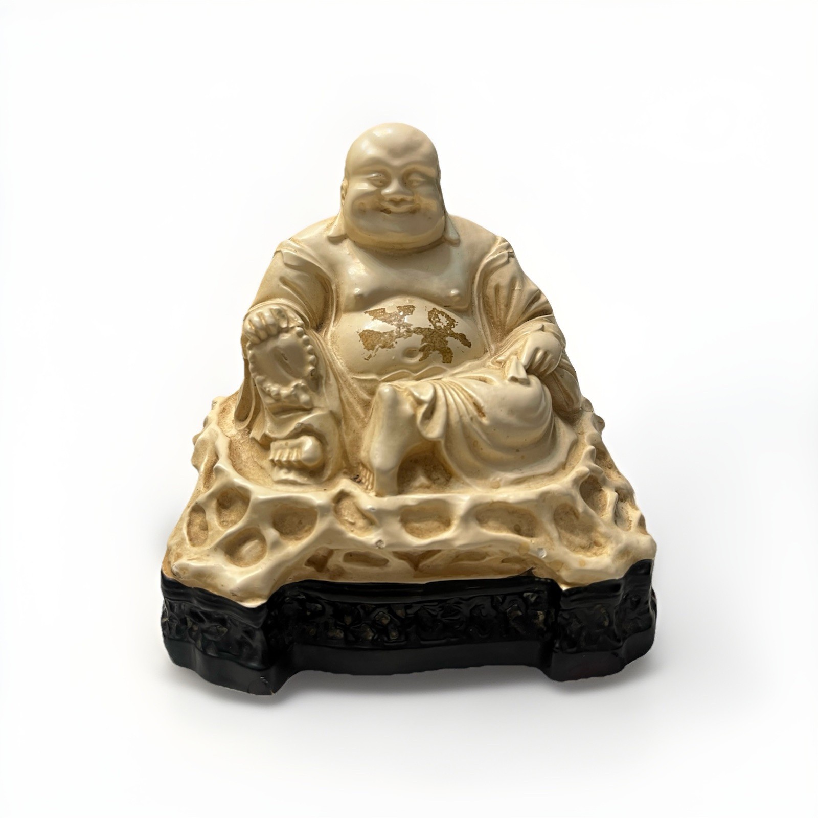 Vintage 1946 ABCO Alexander Backer Lucky Buddha Statue MCM 10” Vintage 1946 ABCO Alexander Backer Lucky Buddha Statue MCM 10”