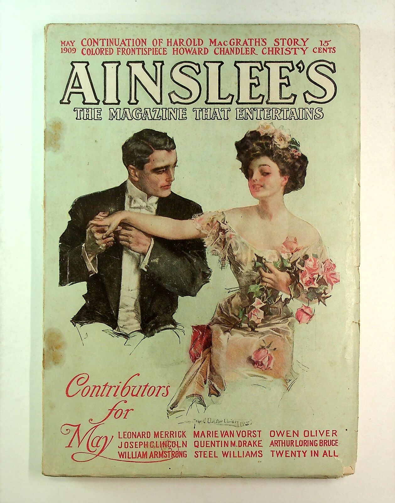 Ainslee's Magazine May 1909 Vol. 23 #4 GD/VG 3.0