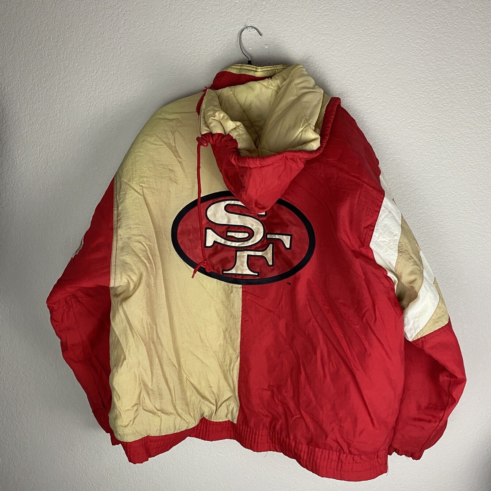 San Francisco 49ers Starter Jacket Vintage Rare Size Large Pro Line NFL