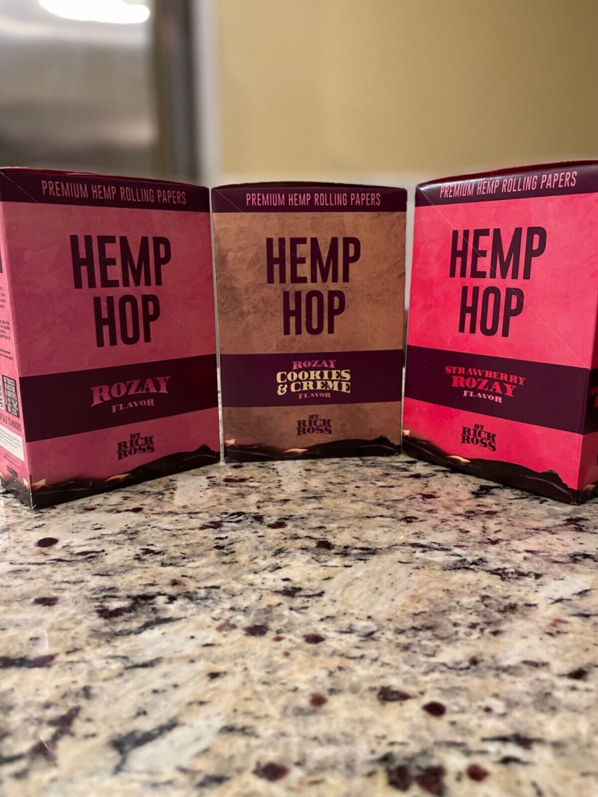 Wraps by Rick Ross (Box of 25 - 2 Packs) STRAWBERRY
