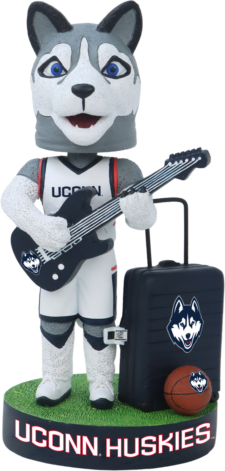Jonathan The Husky UConn Huskies Heading To Cleveland Bobblehead NCAA Jonathan The Husky UConn Huskies Heading To Cleveland Bobblehead NCAA