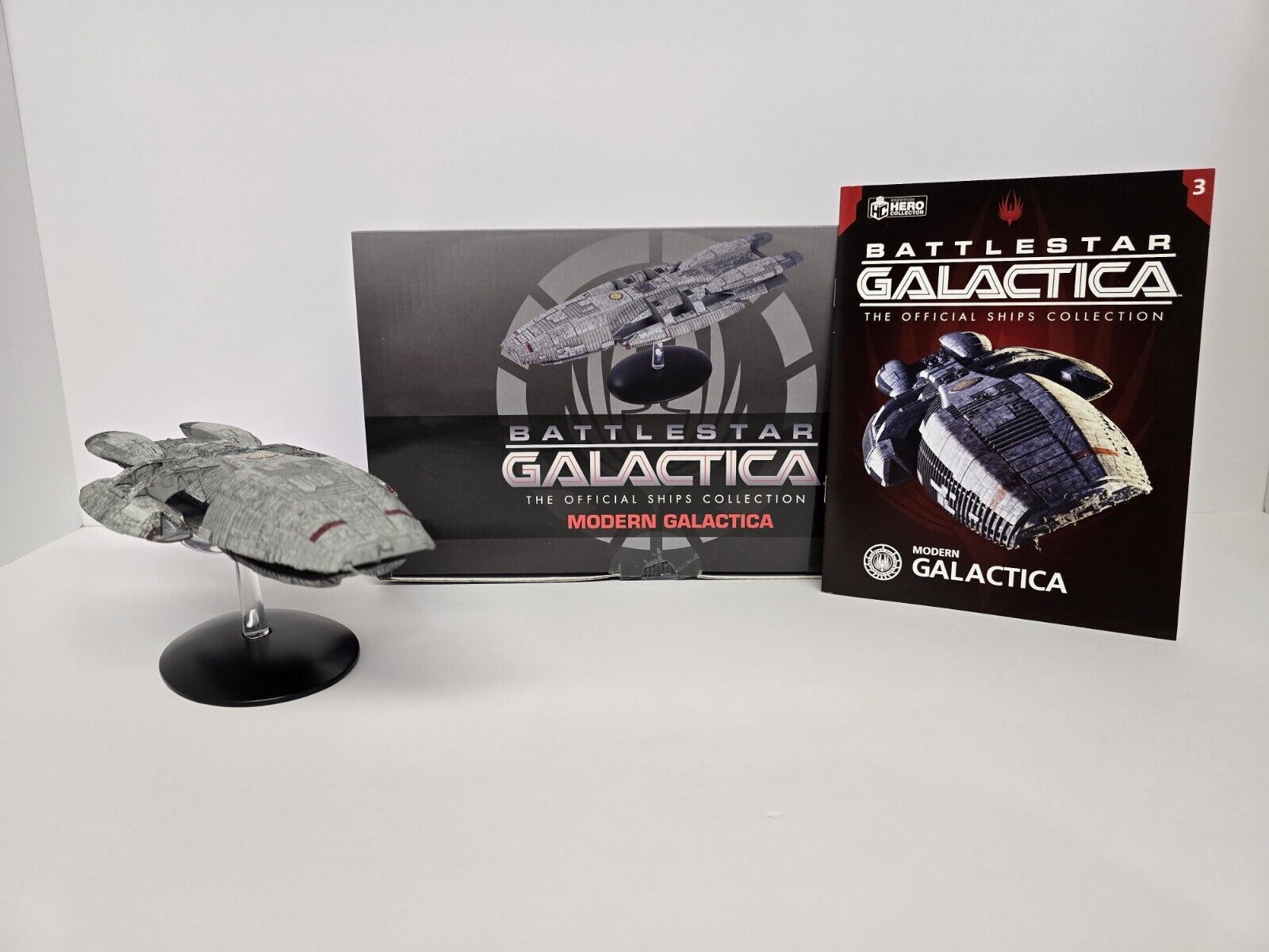 Eaglemoss #3 Modern Battlestar Galactica Model Ship (BGSUK003)