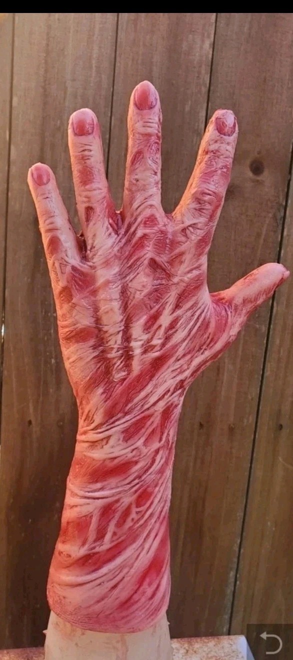  Freddy Krueger silicone LEFT HAND Not Mask By WfX