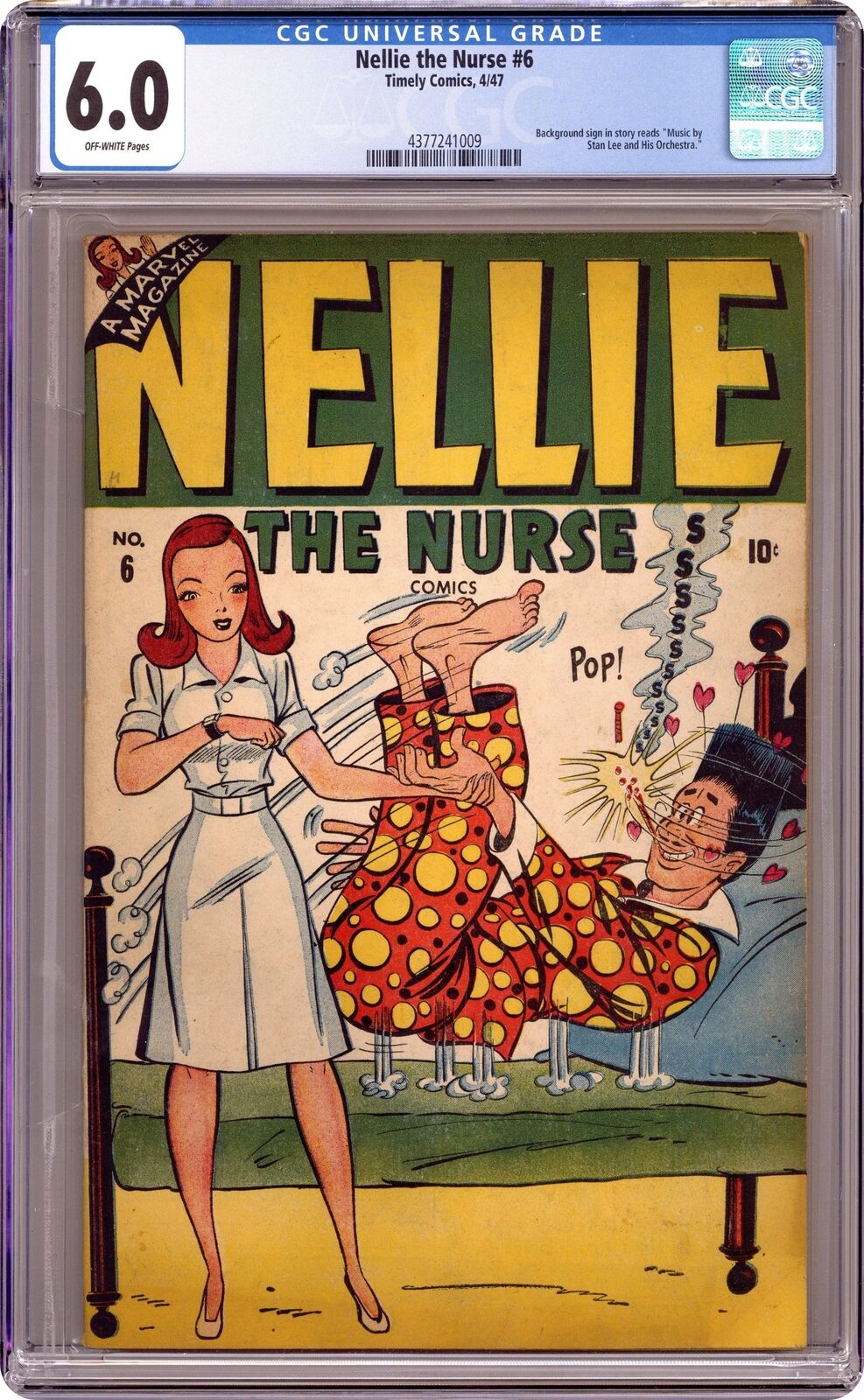 Nellie the Nurse #6 CGC 6.0 1947 4377241009