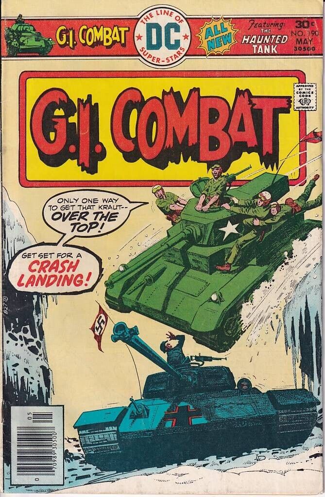 46484: DC Comics G.I. COMBAT #190 F Grade