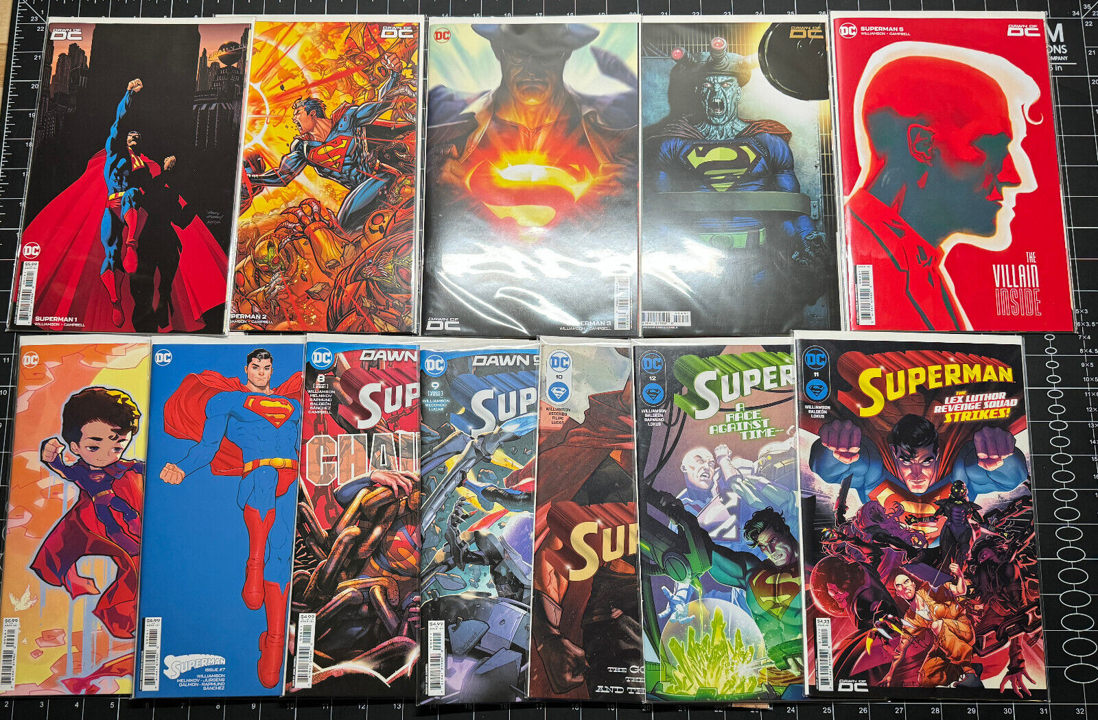 Superman Vol 6 #1 #2 #3 #4 #5 #6 #7 #8 #9 #10 #11 #12 Comic Book Lot Dawn of DC