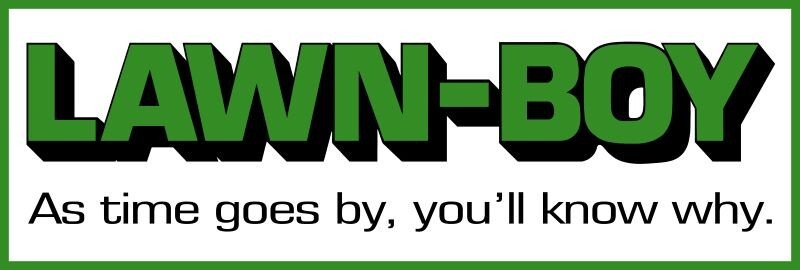 Lawn Boy Mowers & Garden Tractors NEW Sign 12x36