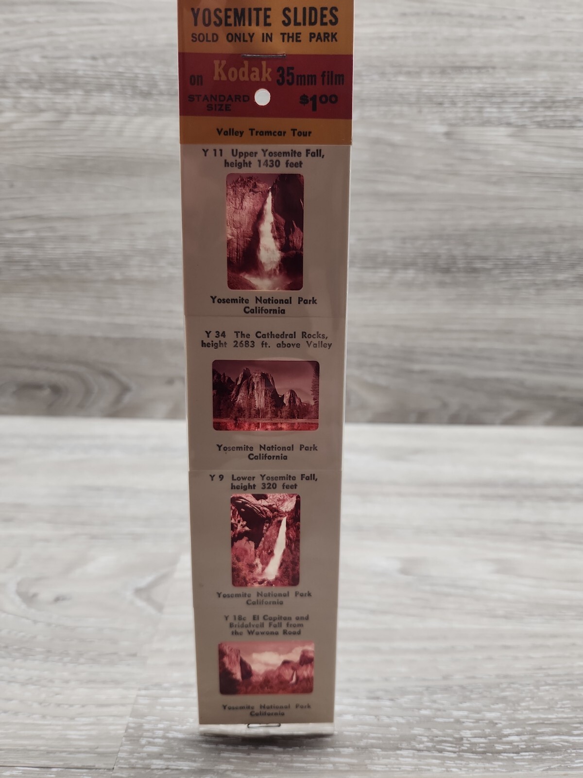 Kodak 35mm Slide Set EXCLUSIVE  YOSEMITE SLIDES AS SHOWN ( NEW)
