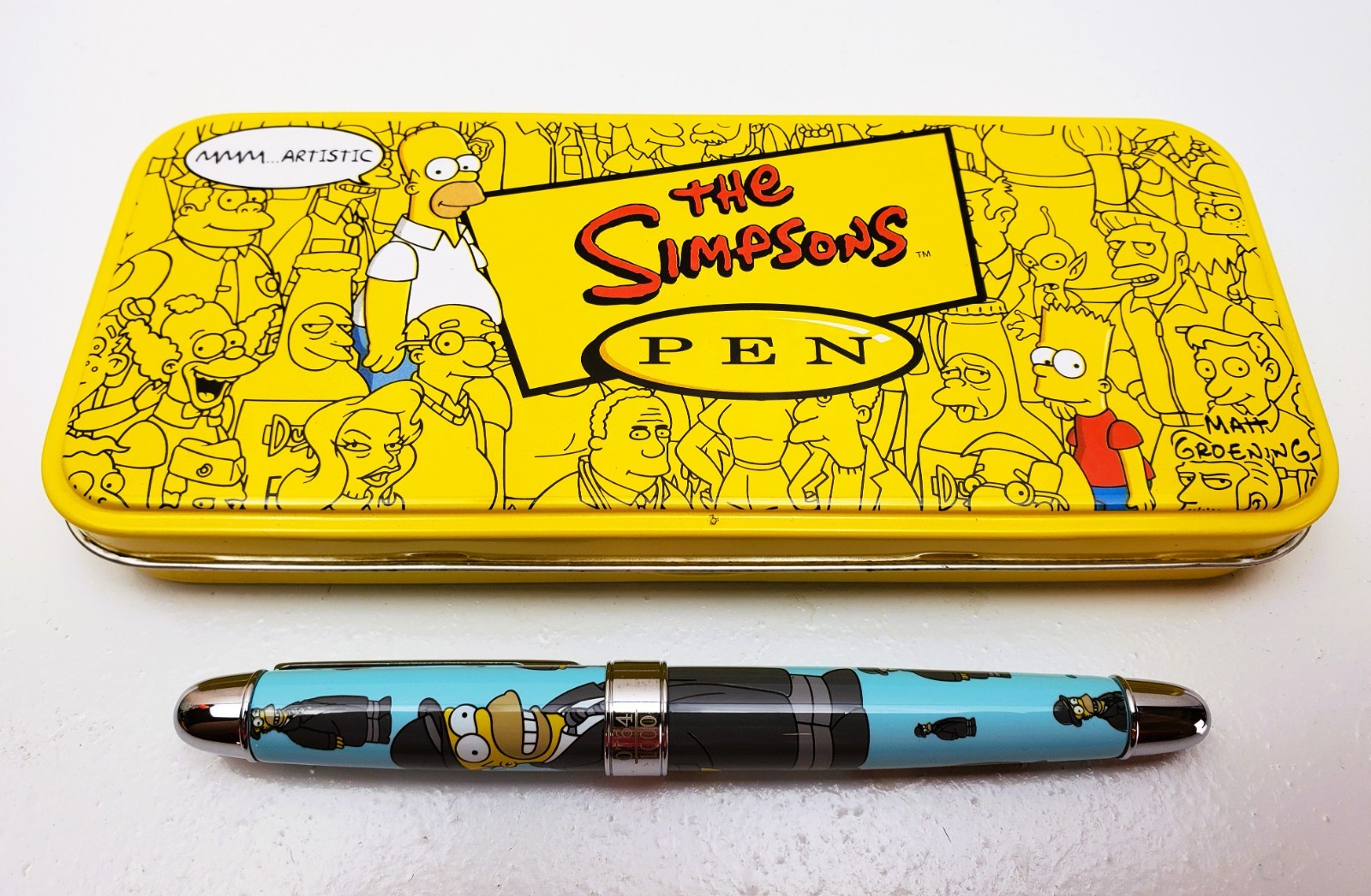 Vintage ACME Studio The Simpsons Pen Homey Lichtenstein 0764/1000 Box & Sleeve Vintage ACME Studio The Simpsons Pen Homey Lichtenstein 0764/1000 Box & Sleeve