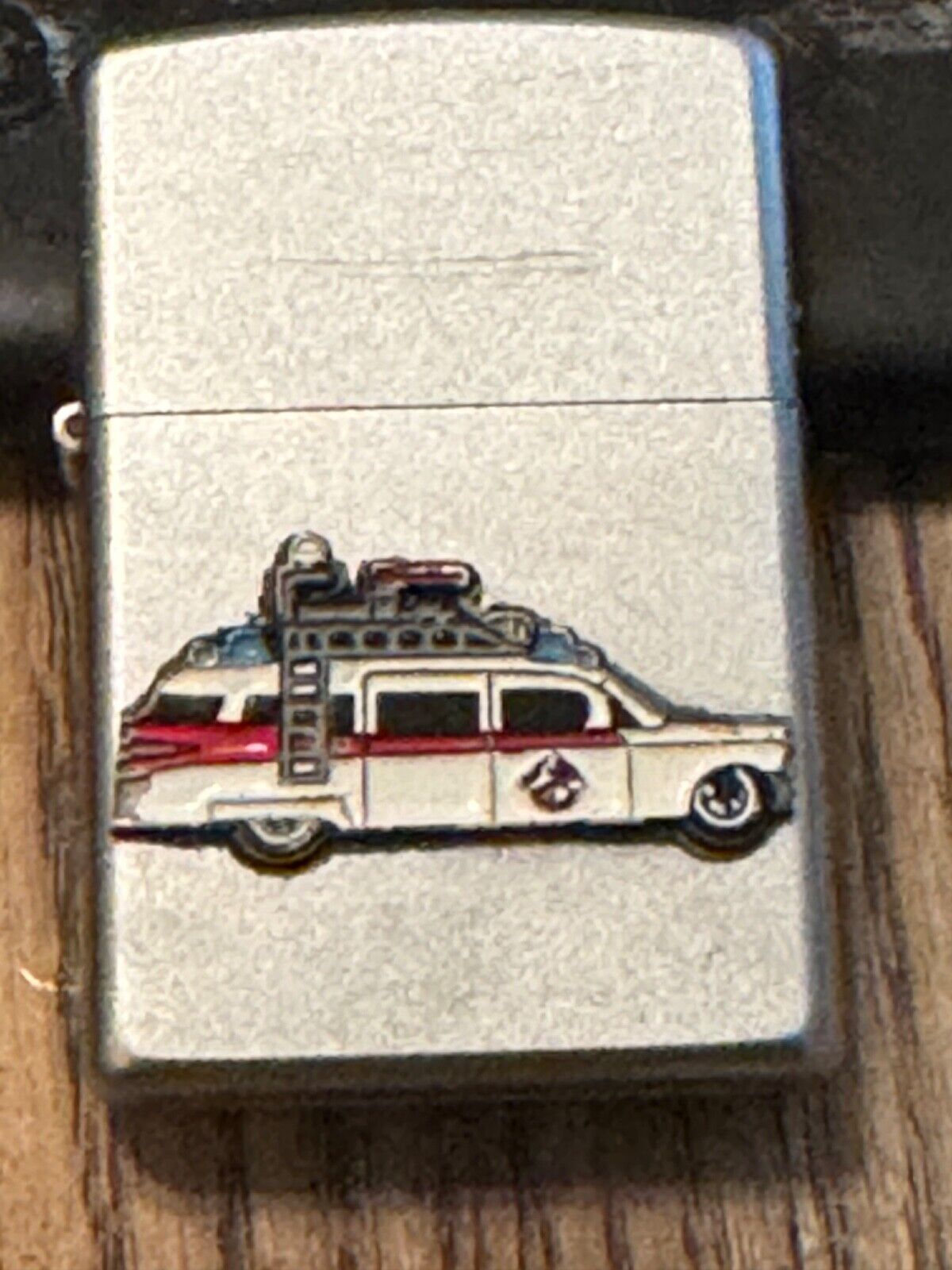 Zippo Lighter Ghostbusters Caddilac Car Ambulance