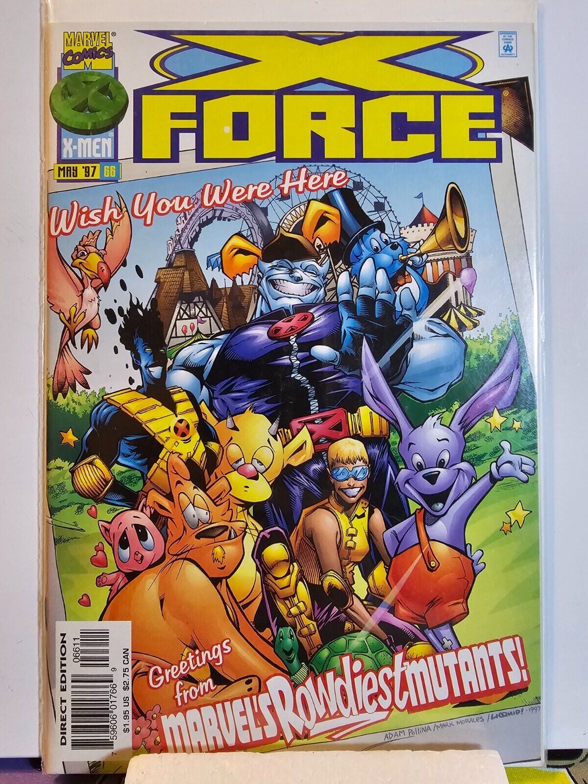 X-Force #66 Comic 1997 Marvel Comics