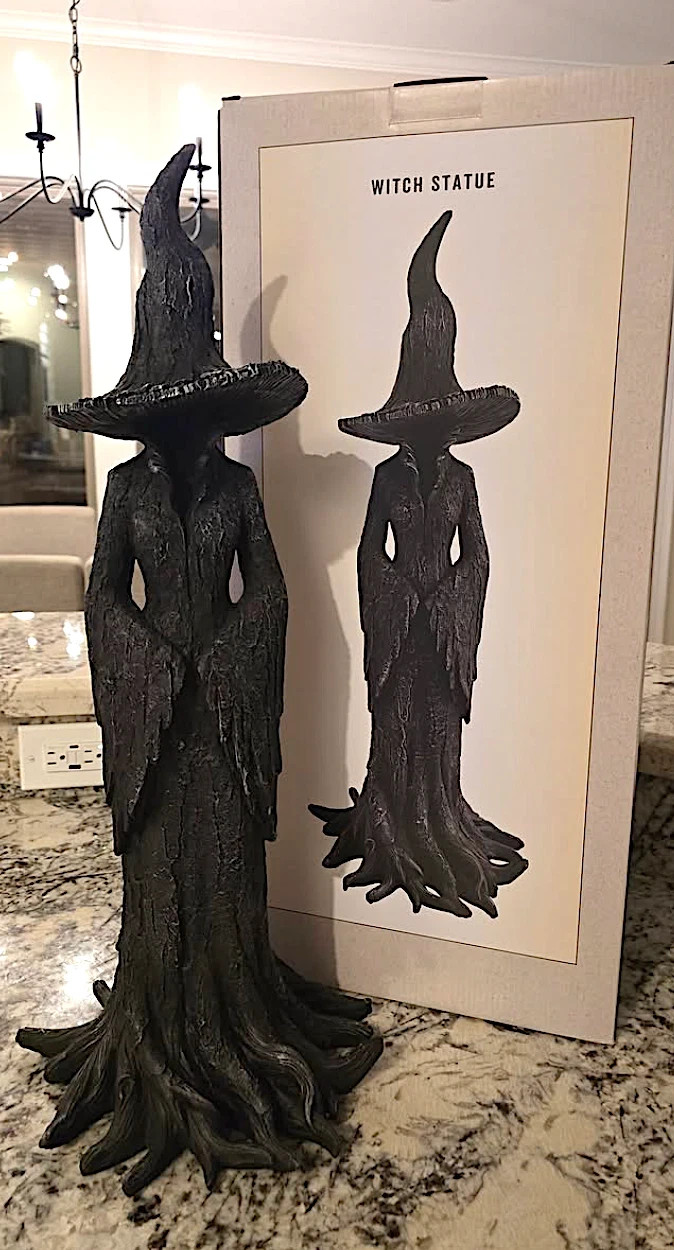 Genuine 2Ft Cracker Barrel Tree Witch Statue Halloween Decor 2026 *NEW in Box* Genuine 2Ft Cracker Barrel Tree Witch Statue Halloween Decor 2026 *NEW in Box*
