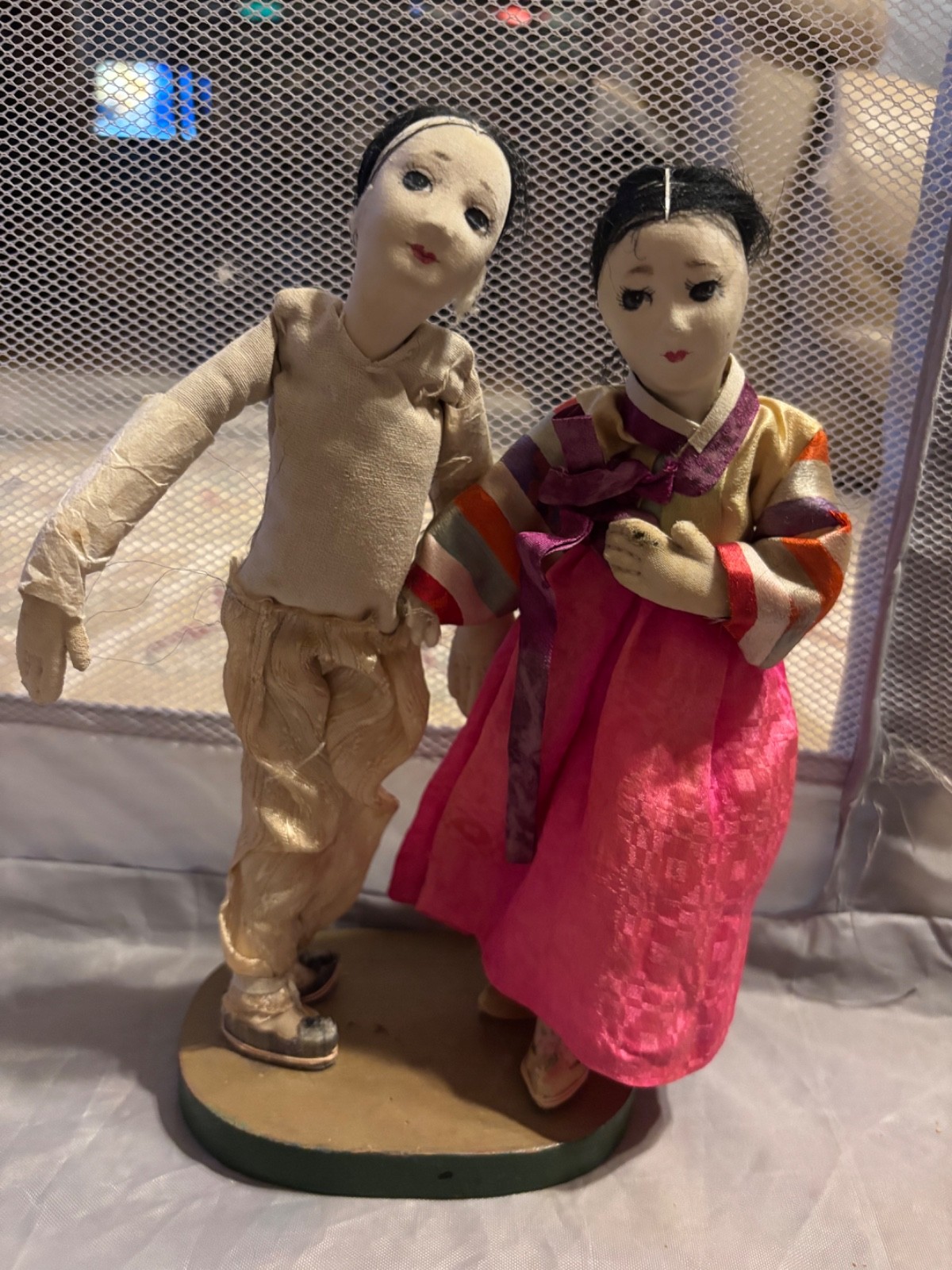 Vintage Korean Cloth Dolls