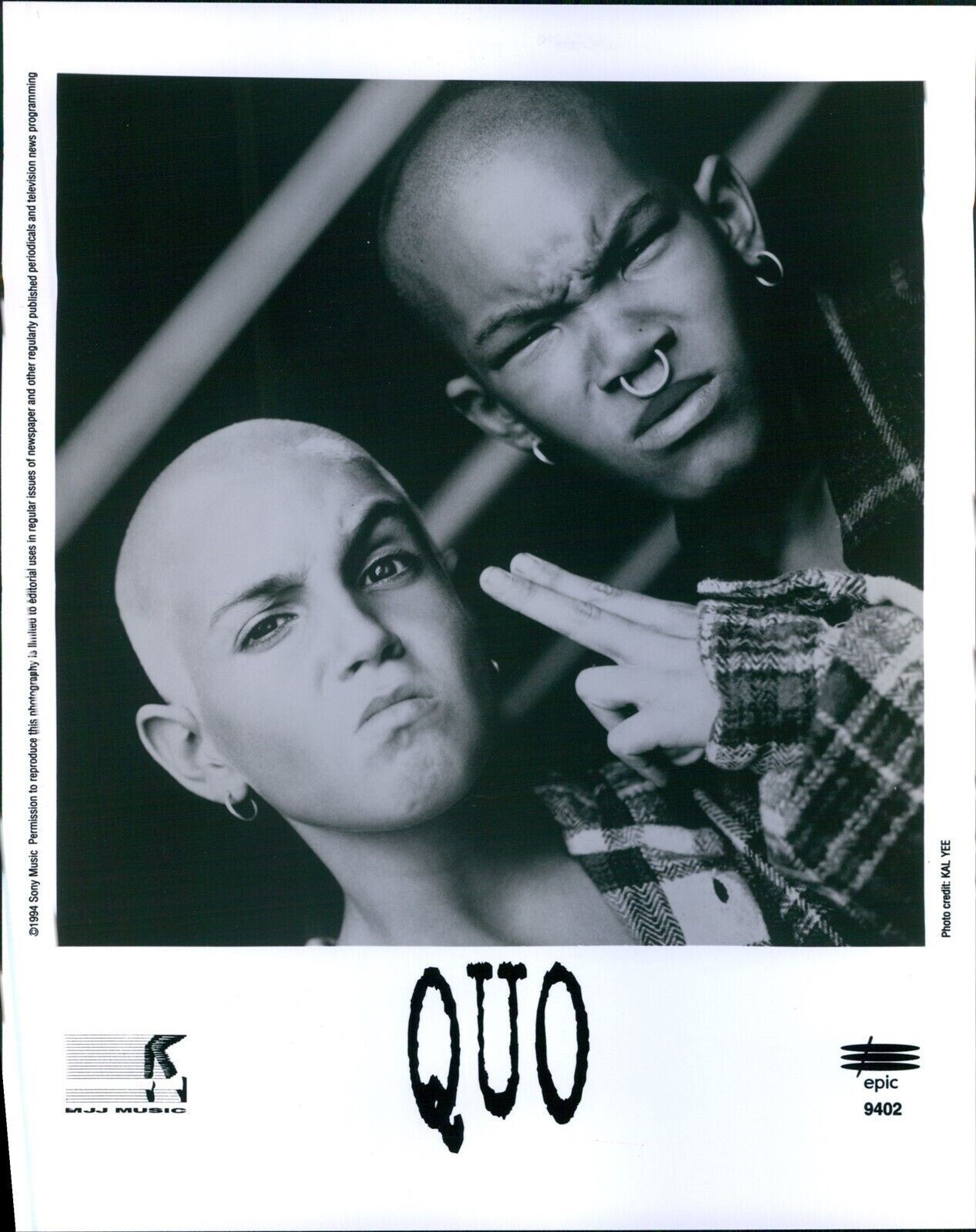 1994 Musician Quo Australian American Hip Hop Duo Wade Robson Vintage Photo 8x10
