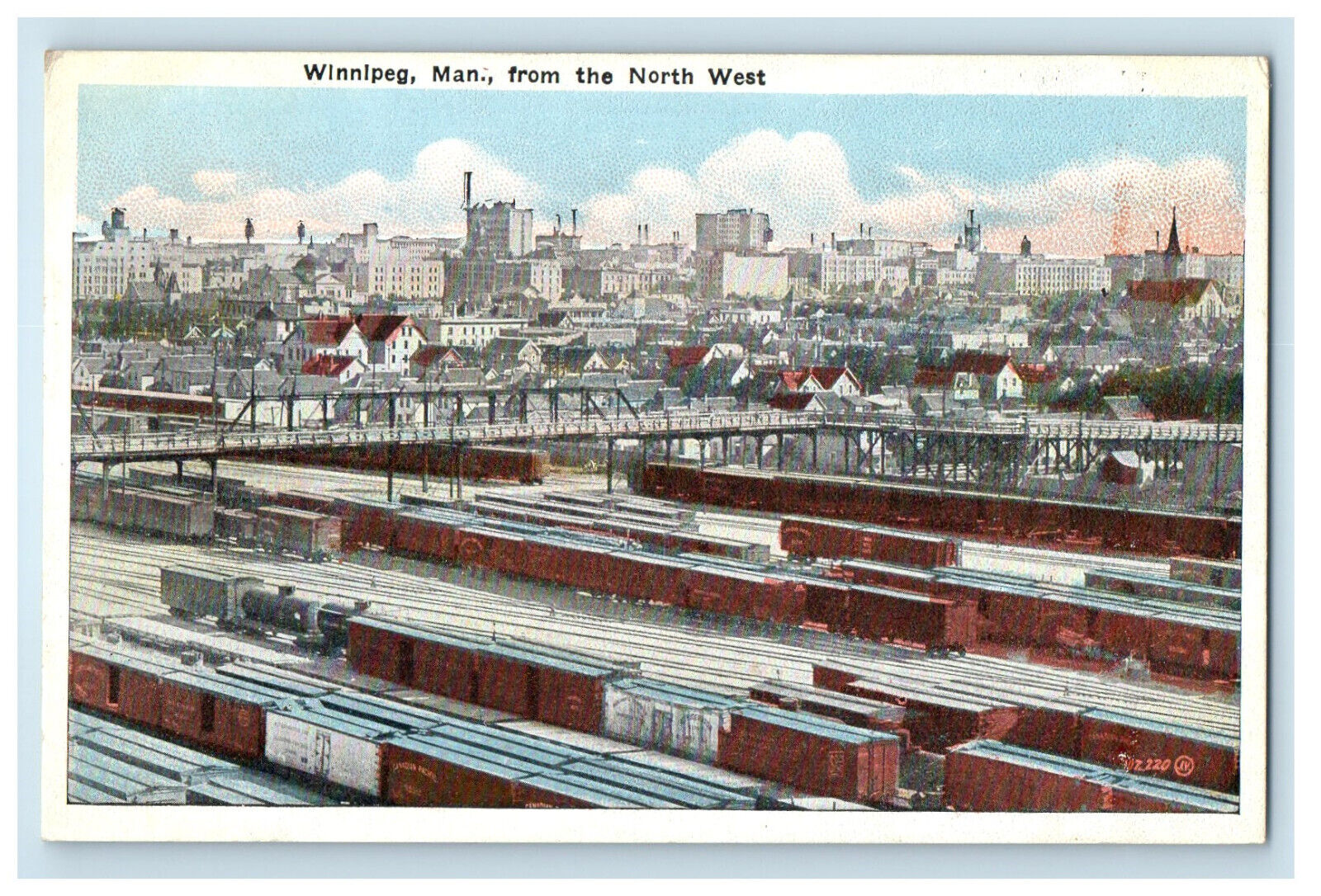 c1920's From The North West, Winnipeg Manitoba Canada Unposted Postcard