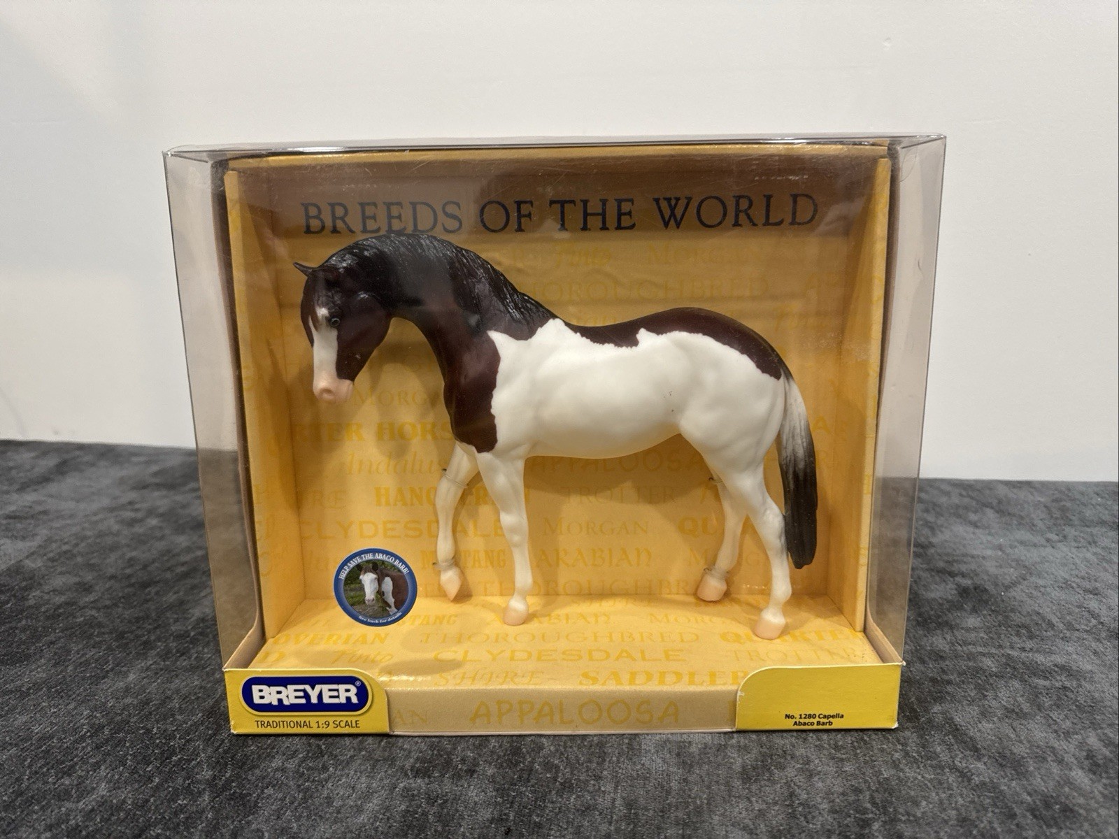 Breyer horse Capella Abaco Barb New in box 2005 #1280 Breyer horse Capella Abaco Barb New in box 2005 #1280