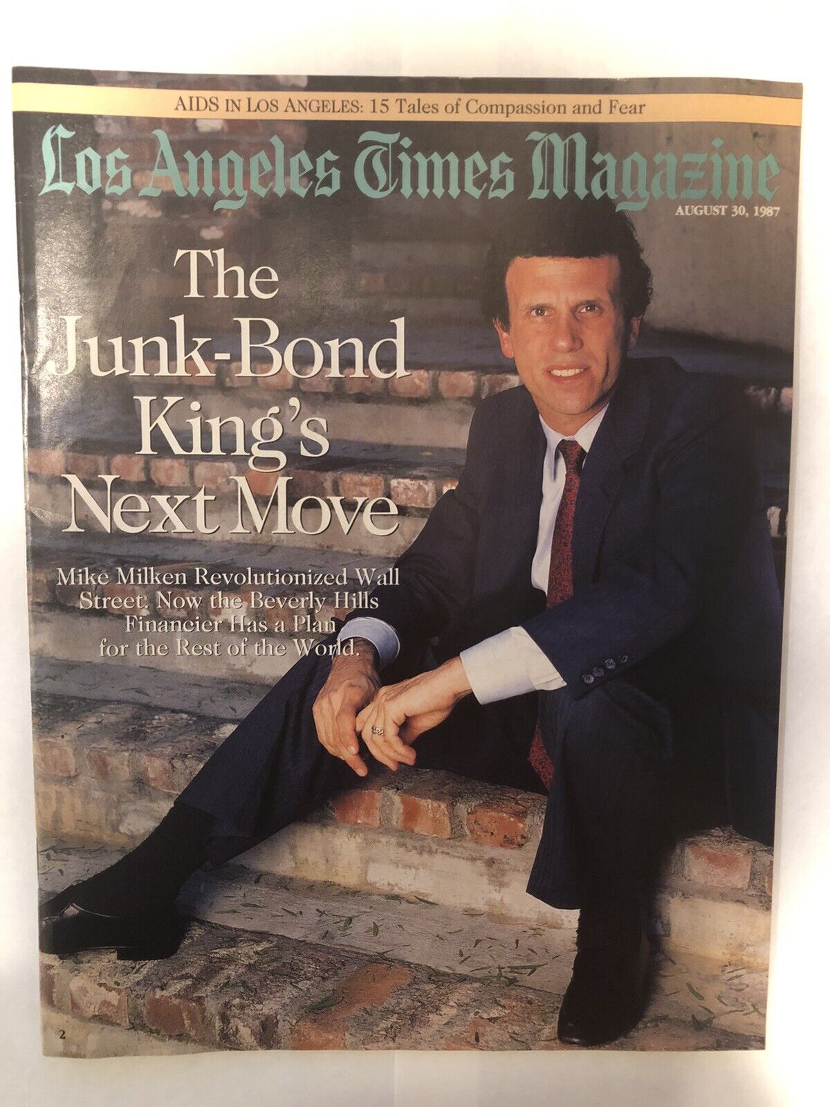 Rare Michael The Junk-Bond King Financier Mike Milken Los Angeles Times Magazine