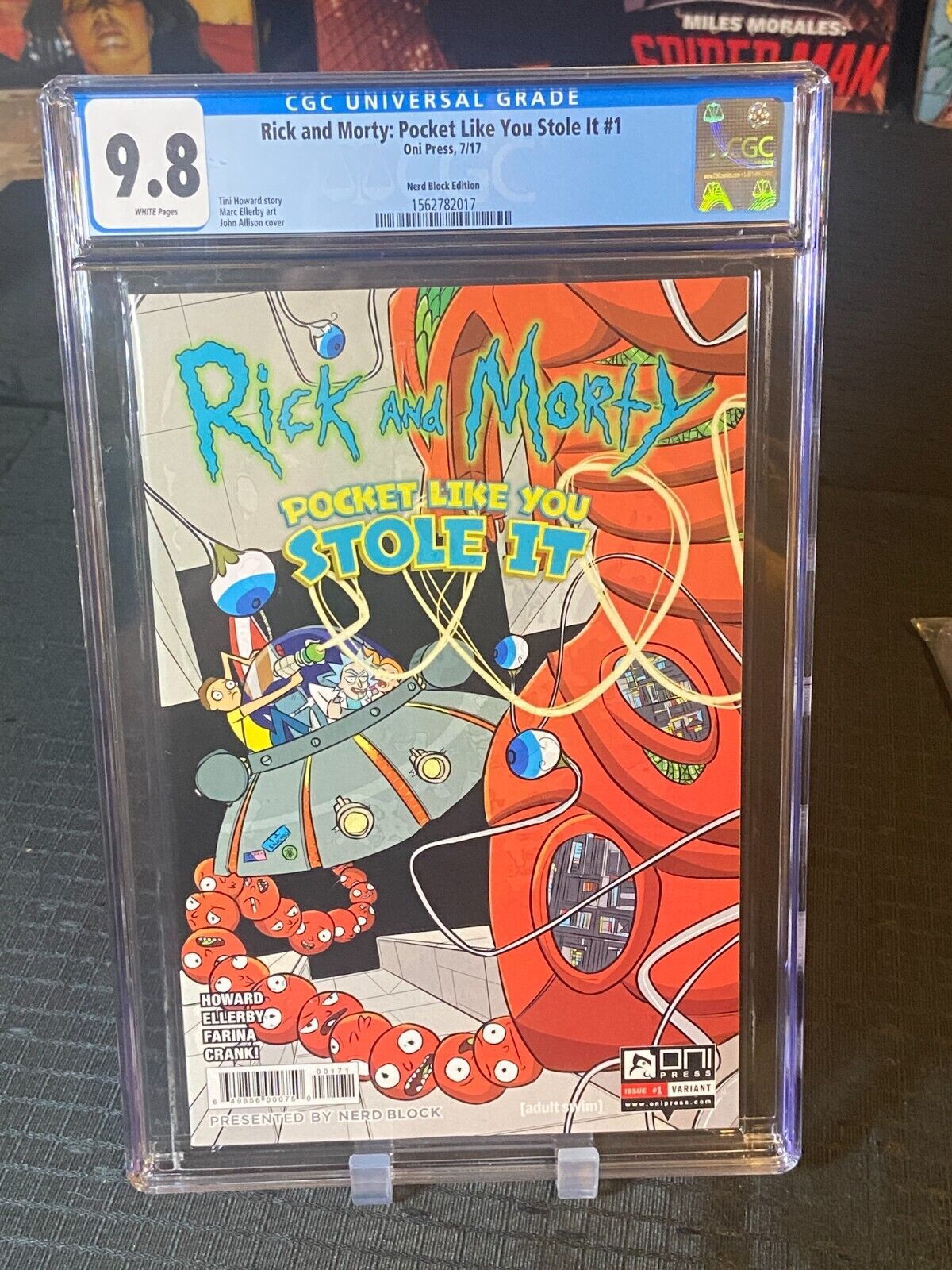 Rick and Morty Pocket Like You Stole It #1 CGC 9.8 Nerd Block Recalled Variant