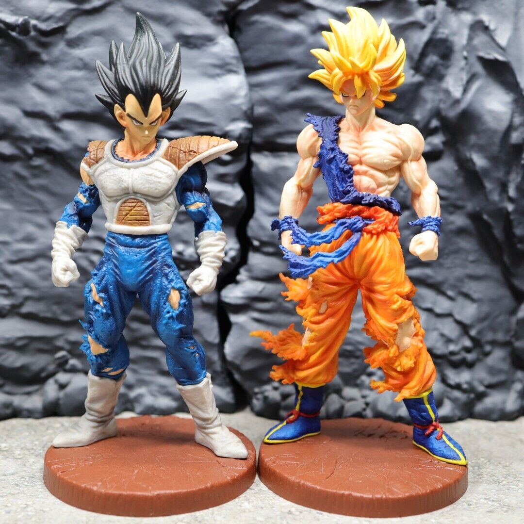 Dragon Ball Wild Style Goku & Vegeta Figure Set Rare