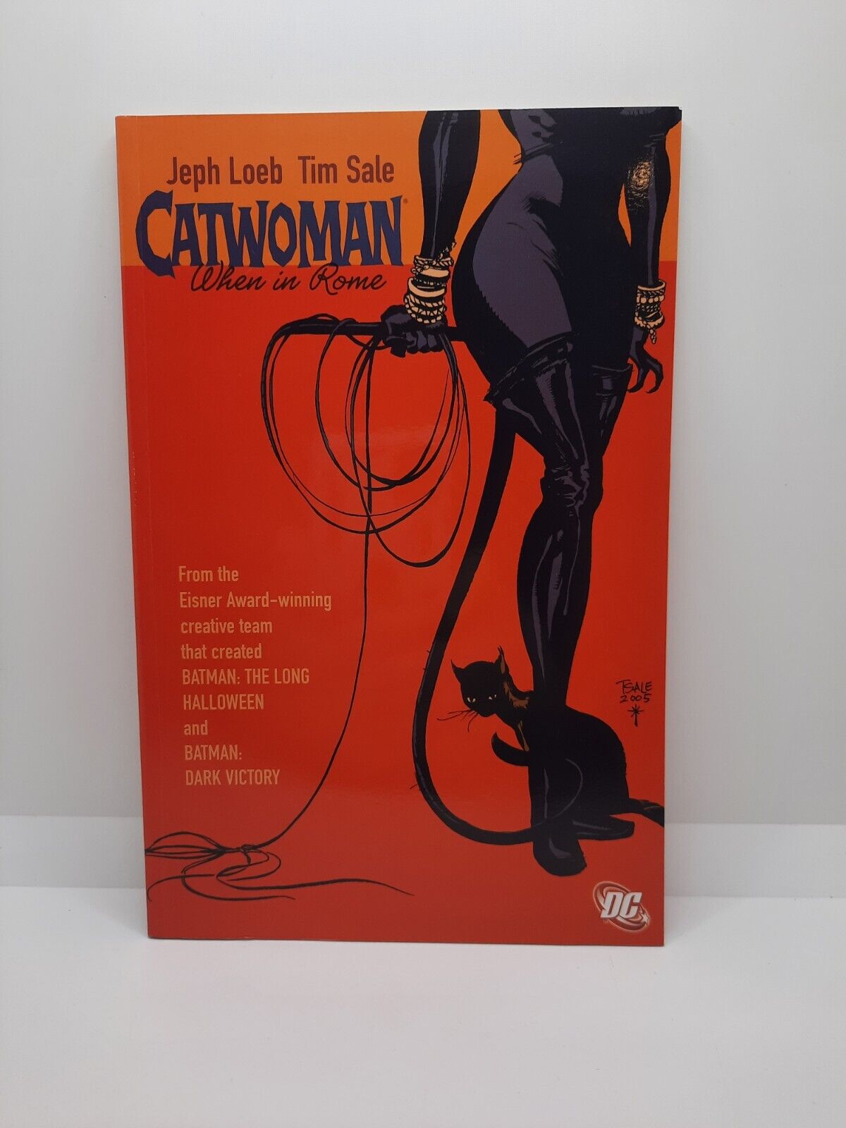 Catwoman: When in Rome by Jeph Loeb and Tim Sale 2005 DC TPB First Printing Good