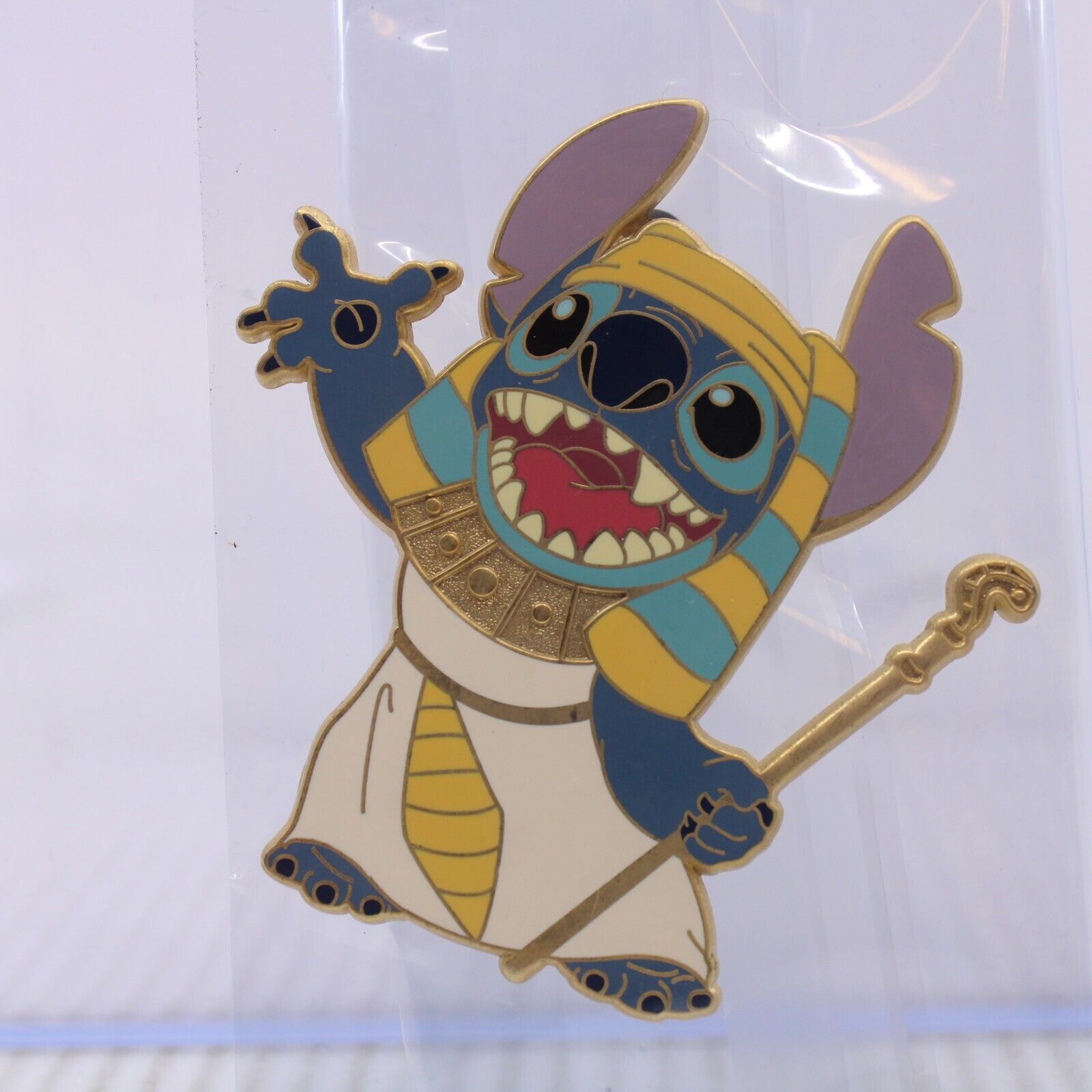 B5 Disney Shopping DS LE 135 Pin Stitch In Time Dressed As Egyptian Pharaoh