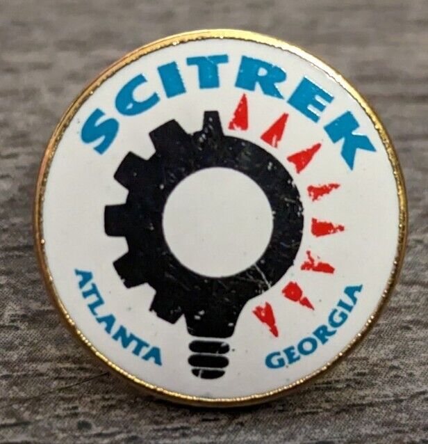 SciTrek The (Defunct) Science & Technology Museum of Atlanta, Georgia Lapel Pin