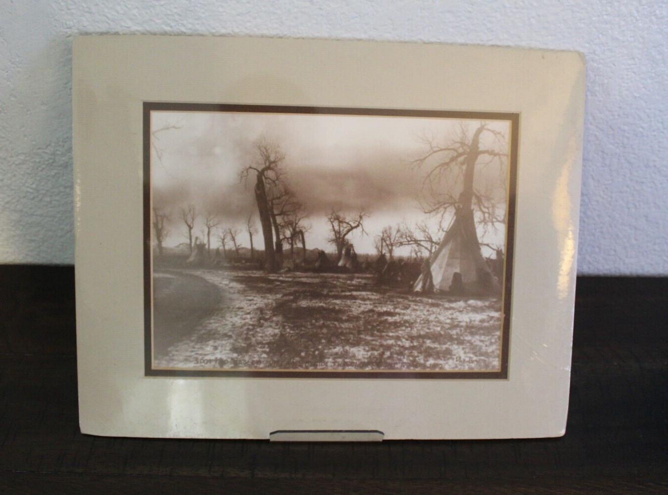 L.A. Huffman Coffrin Reprint Spotted Eagle's Village Outside the Old Freight Rd.