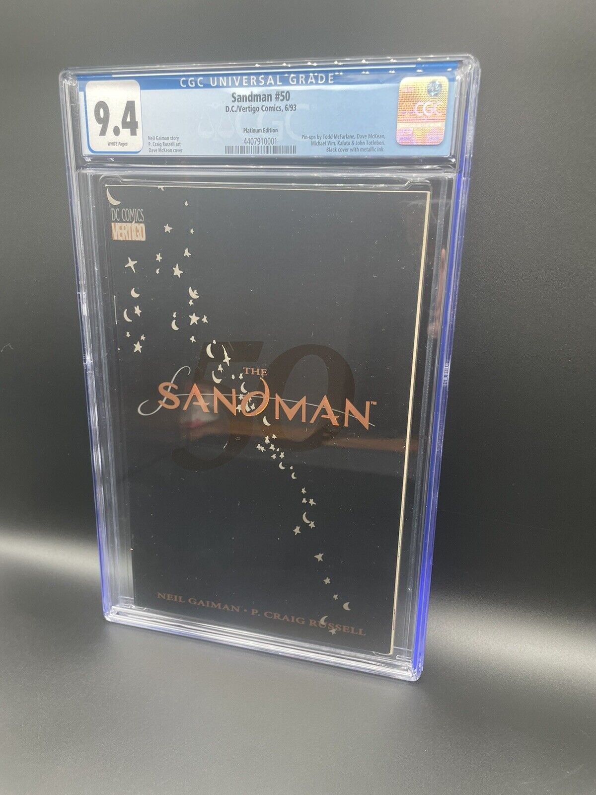 Sandman #50 Platinum Edition 6/93 CGC 9.4