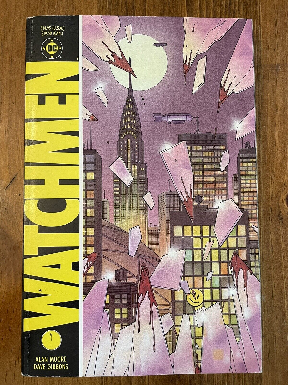 WACTHMEN Alan Moore DC Comics 1987 Trade Paperback 1st Edition Printing great