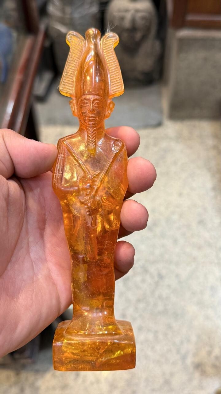 Rare Ancient Egyptian Osiris God Statue Antique Pharaonic Mythology BC