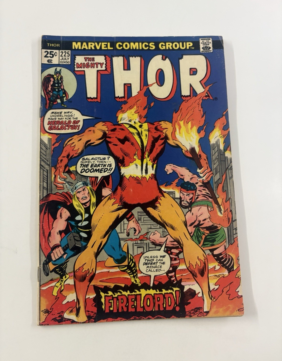 The Mighty Thor #225 (Marvel Comics July) Thor, Firelord
