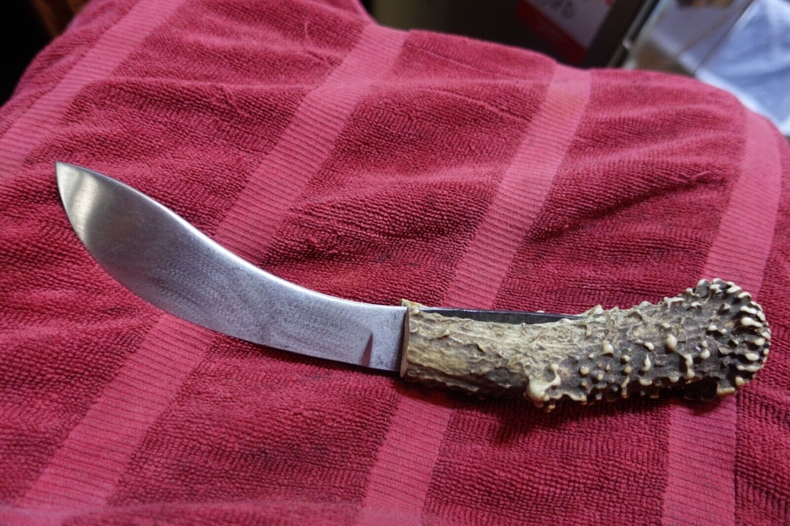 Russell Green River Works Skinner knife. USA Knife Makers Project