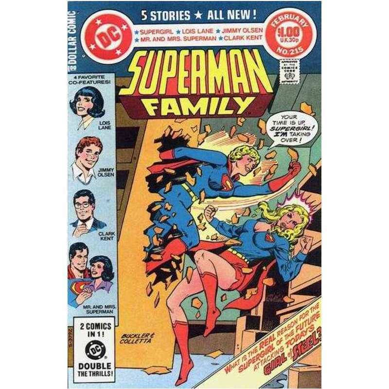 Superman Family #215 in Fine condition. DC comics [q~