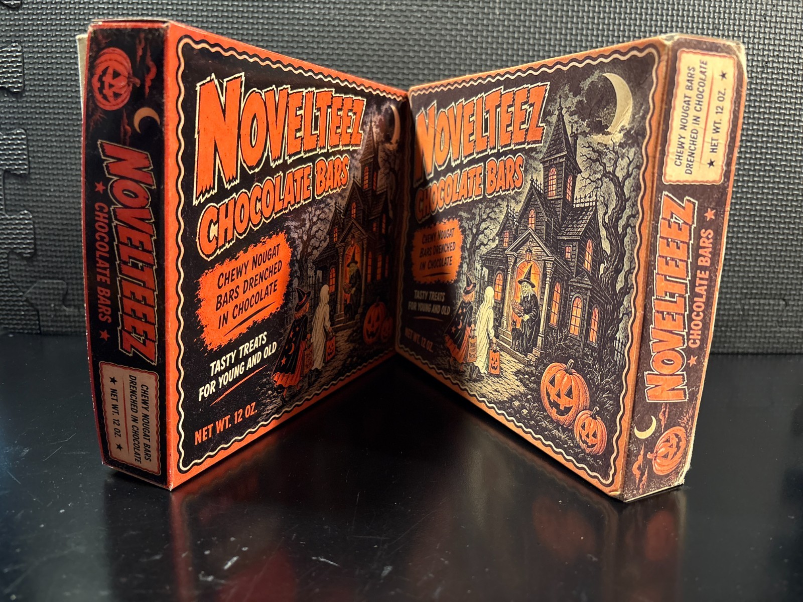 1950s Novelteez Chocolate Bars (combo) - Empty custom design display boxes