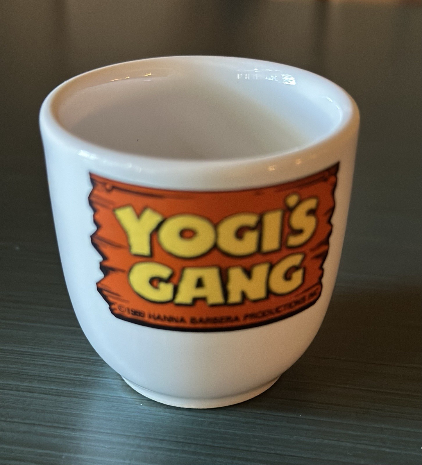 Rare Vintage Yogi Bear Hanna-Barbera Yogi’s Gang Egg Cup