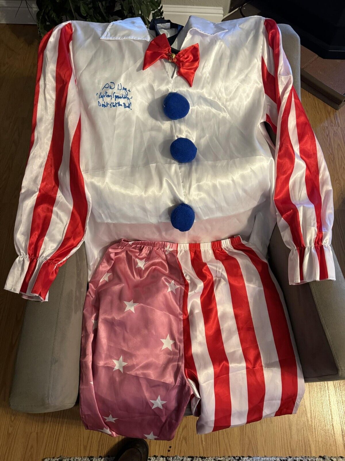 Sid Haig Signed Genuine Costume House of 1000 Corpses Captain Spaulding 🤡  