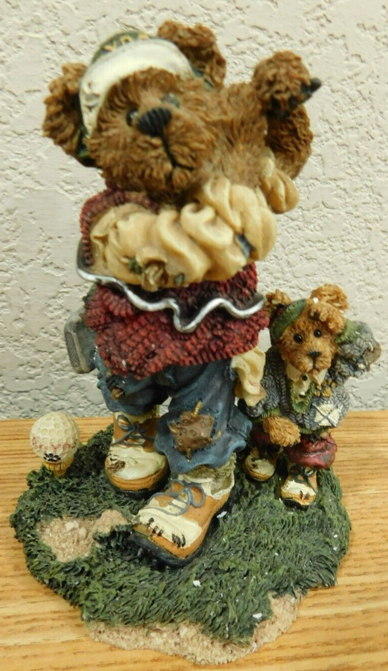 Vintage 1993 Boyd\'s Bears Arnold P. Bomber... The Duffer 227714 Bear Figurine