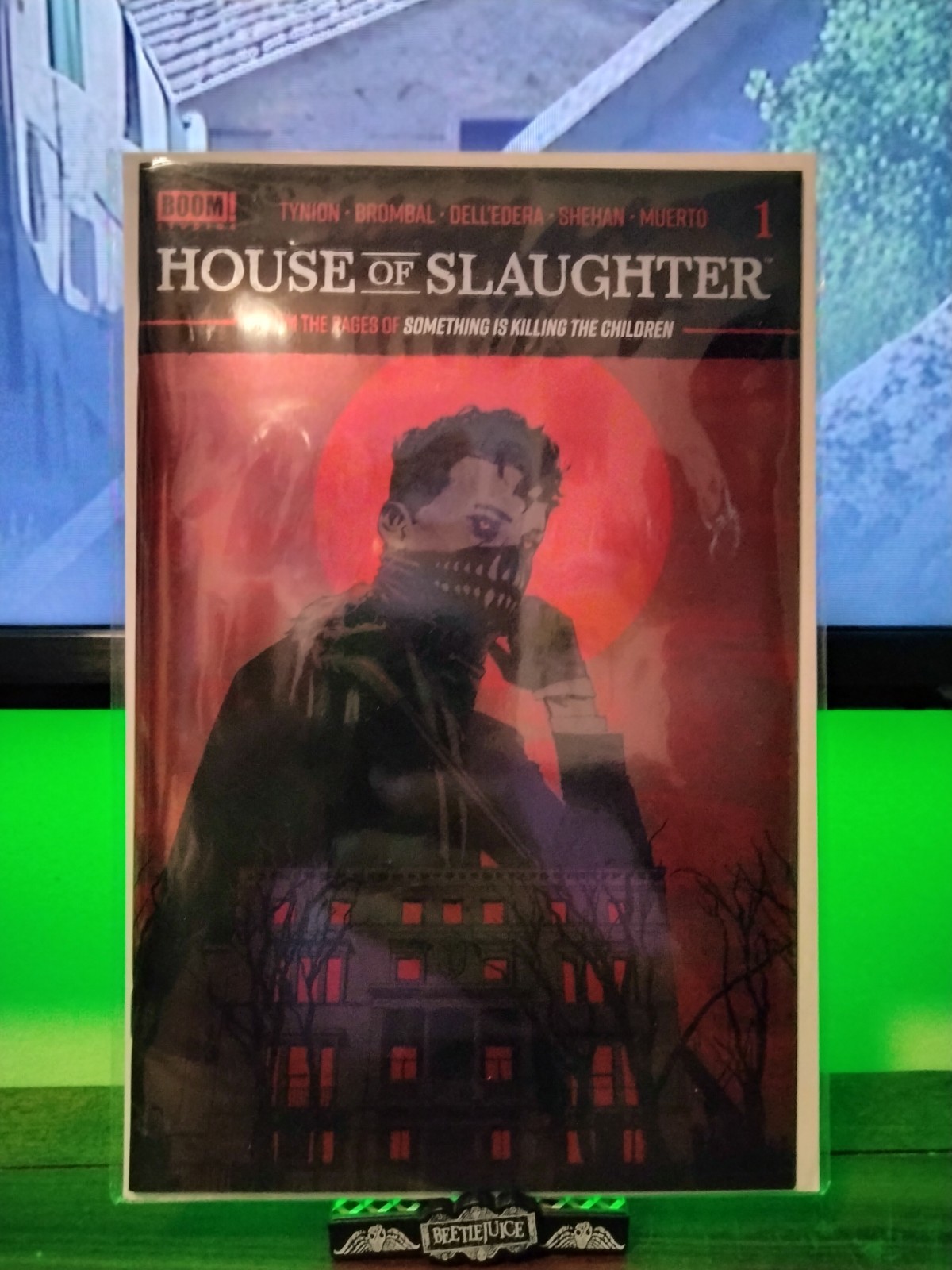 HOUSE OF SLAUGHTER #1 Red Foil 1:10 Variant Cover by Chris Shehan BOOM HOUSE OF SLAUGHTER #1 Red Foil 1:10 Variant Cover by Chris Shehan BOOM