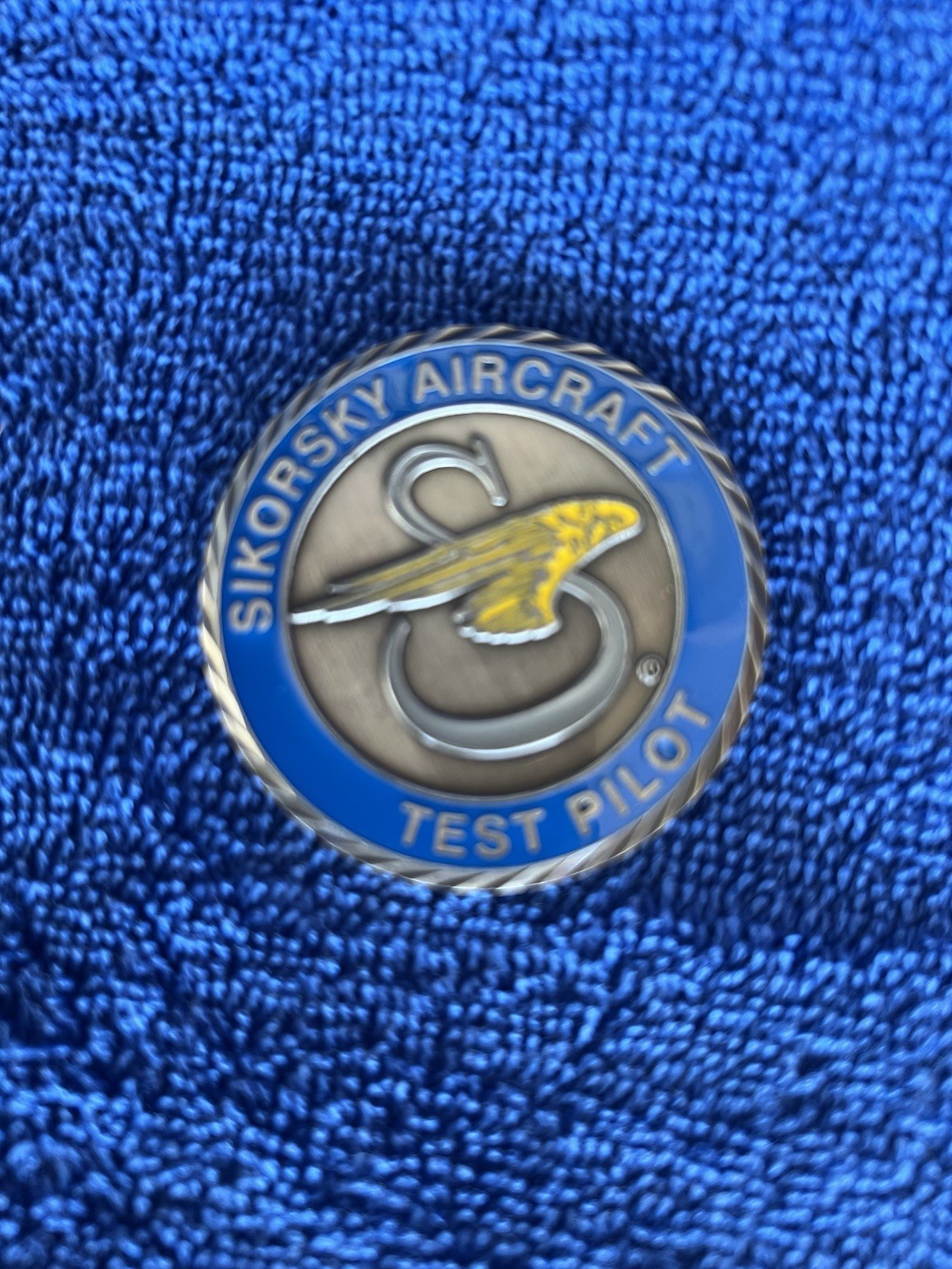 Sikorsky Aircraft Test Pilot Medallion Igor Sikorsky Aviation Collectible