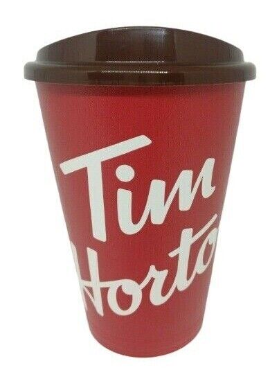 Tim Hortons Coffee Cup 12oz Reusable Travel Canada Red Maple Leaf NEW 2019 Gift
