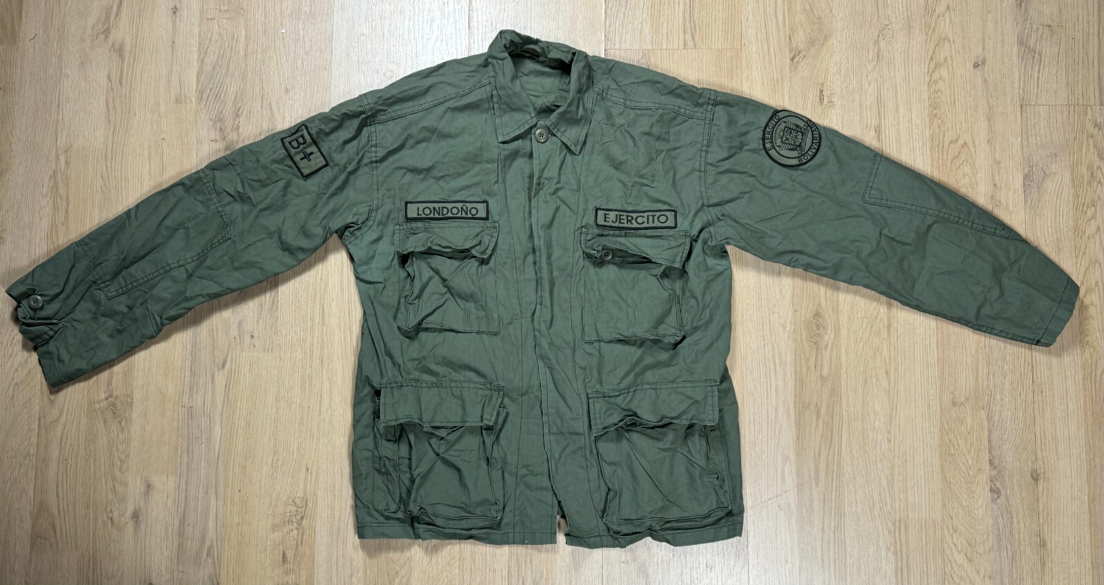Venezuelan Ejercito Bolivariano Army Military OD Green Jacket Shirt MANY SIZES Venezuelan Ejercito Bolivariano Army Military OD Green Jacket Shirt MANY SIZES