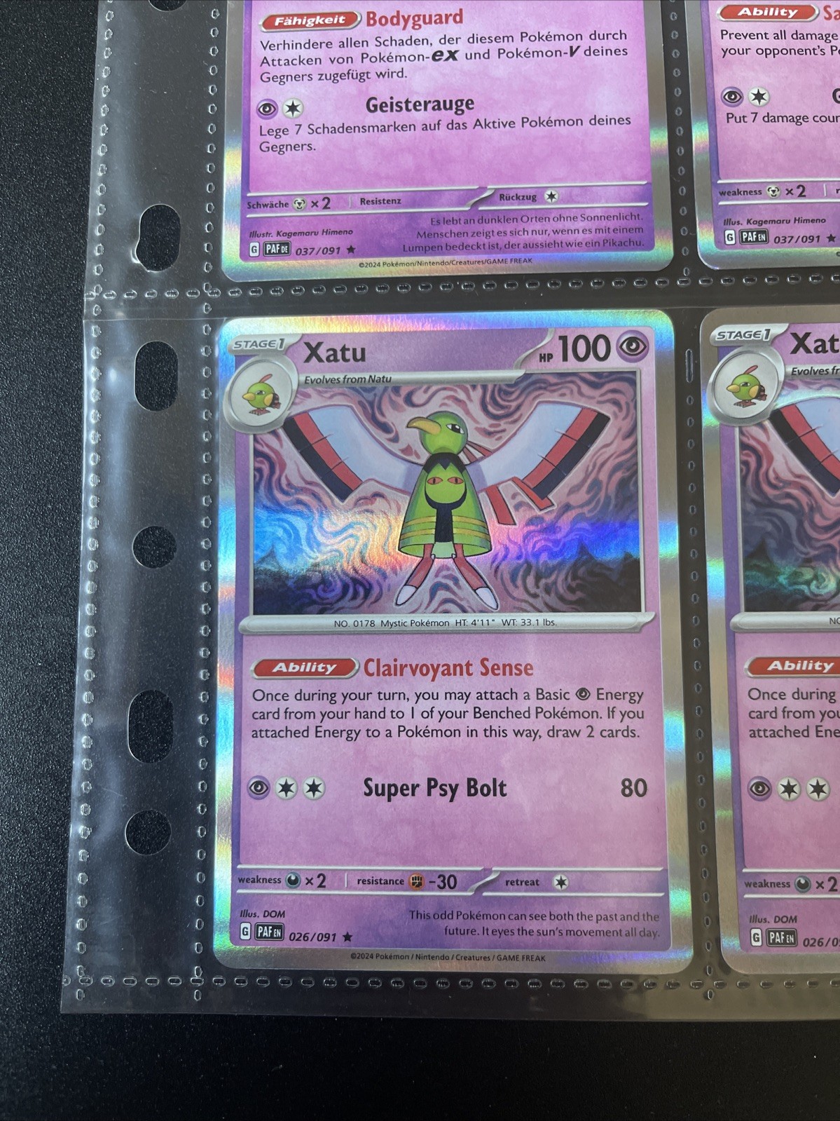 Pokemon Card psa 10 Maybe - Xatu 026/091