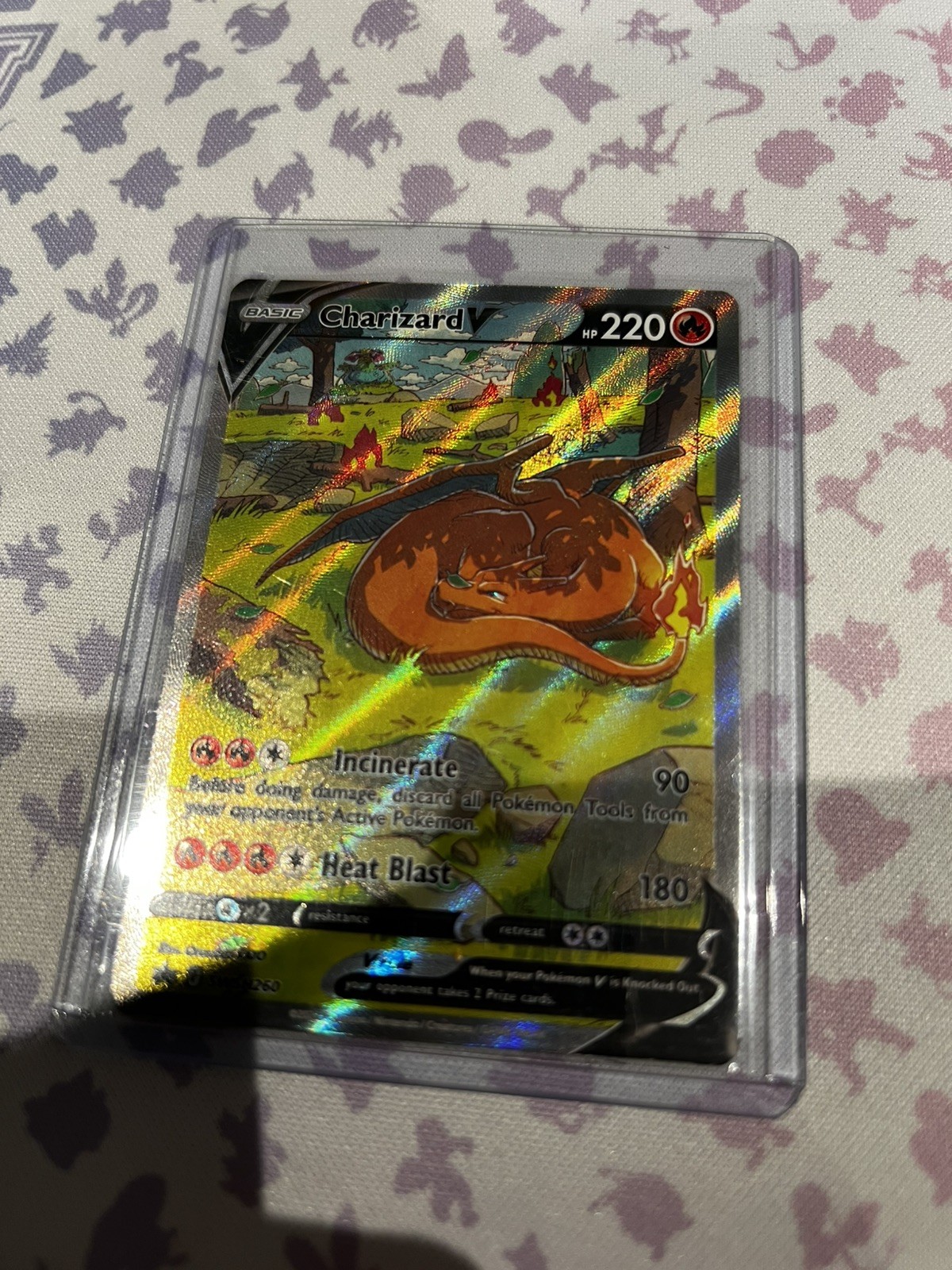 Pokémon Charizard V SWSH260 Alternate Art Promo Ultra Premium Collection Pokémon Charizard V SWSH260 Alternate Art Promo Ultra Premium Collection