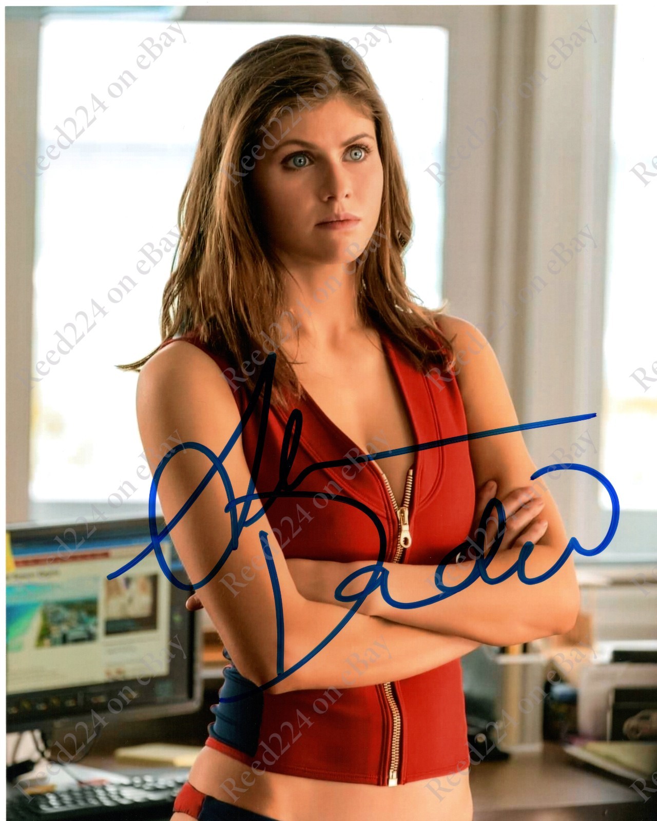 Alexandra Daddario Signed 8x10 Photo UACC COA + Date, Location, & Event Details Alexandra Daddario Signed 8x10 Photo UACC COA + Date, Location, & Event Details